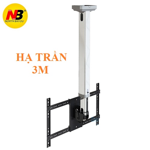 Giá Treo Tivi Thả Trần Dài 3 Mét NB T7030, Lắp Đặt Miễn Phí